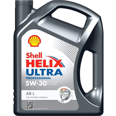 Моторное масло Shell Helix Ultra Professional AR-L RN17 5W-30 5 литров.