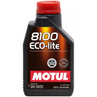 Моторное м онасло MOTUL 8100 Eco-lite 5W-30 1 литр.