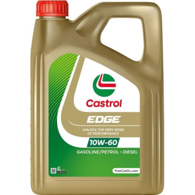 Моторное масло Castrol EDGE TITANIUM SUPERCAR 10W-60 4 литра.