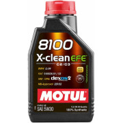 Моторное масло MOTUL 8100 X-CLEAN EFE 5W-30 1 литр.