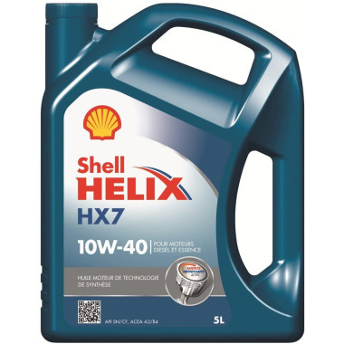 Моторное масло Shell Helix HX7 10W-40 5 литров.