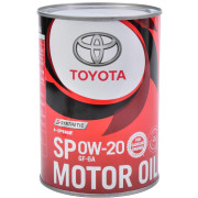 Моторное масло Toyota Motor Oil SP 0W-20 1 литр.