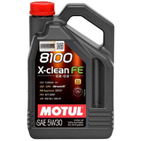Моторное масло MOTUL 8100 X-CLEAN FE 5W-30 5 литров.