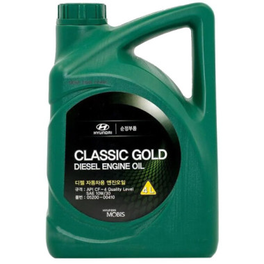 Моторное масло Hyundai Kia Classic Gold Diesel 10W-30 4 литра