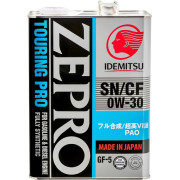 Моторное масло Idemitsu ZEPRO Touring PRO SN/GF-5 0W-30 4 литра.