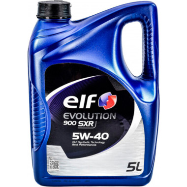 Моторное масло Elf Evolution 900 SXR 5W-40 5 литров.