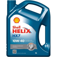 Моторное масло Shell Helix HX7 10W-40 4 литра.
