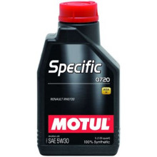Моторное масло MOTUL SPECIFIC 0720 5W-30 1 литр.