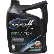 Моторное масло OFFICIALTECH 5W3-0 C3 LL III 5 литров.