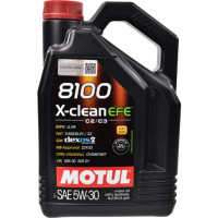 Моторное масло MOTUL 8100 X-CLEAN EFE 5W-30 4 литра.
