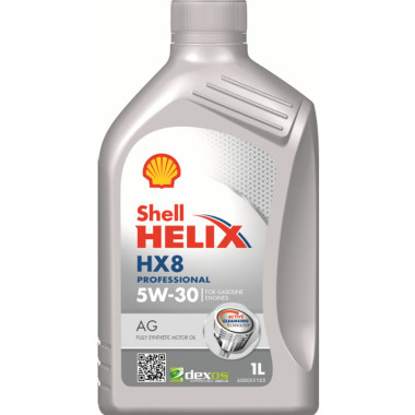 Моторное масло Shell Helix HX8 Professional AG 5W-30 1 литр.