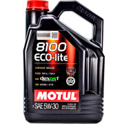 Моторное масло MOTUL 8100 Eco-lite 5W-30 5 литров.