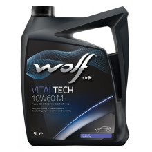 Моторное масло Wolf VITALTECH 10W-60 M 5 литров.