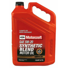 Моторное масло Ford Motorcraft Synthetic Blend 5W-20 4,73 литра.
