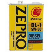 Моторное масло Idemitsu ZEPRO Diesel DL-1 5W-30 4 литра.
