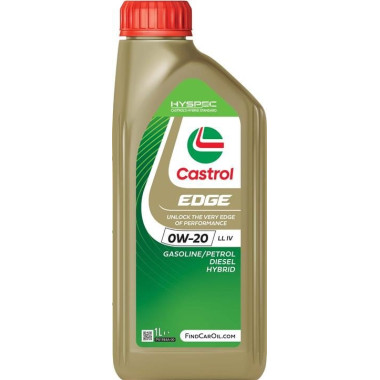Моторное масло Castrol EDGE Titanium FST LL IV 0W-20 1 литр.