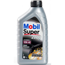 Моторное масло Mobil Super 2000 X1 DIESEL 10W-40 1 литр.