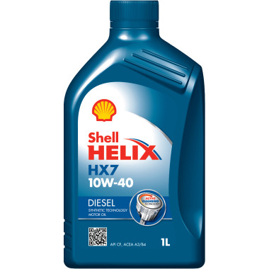 Моторное масло Shell Helix HX7 10W-40 Diesel 1 литр.
