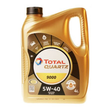 Моторное масло Total Quartz 9000 5W-40 5 литров.