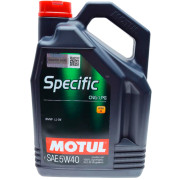 Моторное масло MOTUL Specific CNG/LPG 5W-40 5 литров.