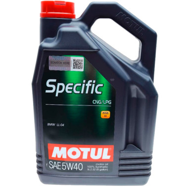 Моторное масло MOTUL Specific CNG/LPG 5W-40 5 литров.