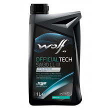 Моторное масло Wolf OFFICIALTECH 5W-30 LL III 1 литр.