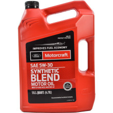 Моторное масло Ford Motorcraft Synthetic Blend 5W-30 4,73 литра.
