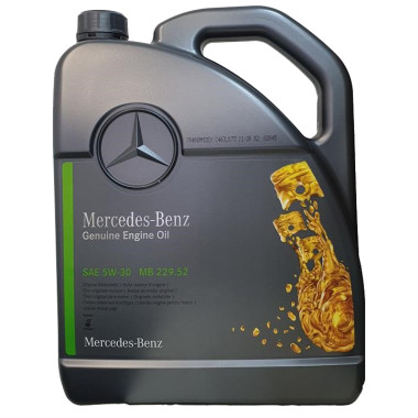 Моторное масло Mercedes-Benz 5W-30 (229.52) 5 литров.