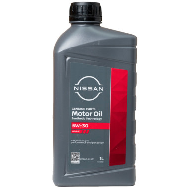 Моторное масло Nissan 5W-30 A5/B5 1 литр.