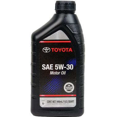 Моторное масло Toyota 5W-30 0,946 литра.