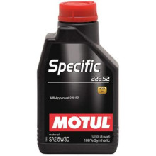 Моторное масло MOTUL SPECIFIC 229.52 5W-30 1 литр.