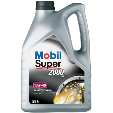 Моторное масло Mobil Super 2000 X1 10W-40 5 литров.