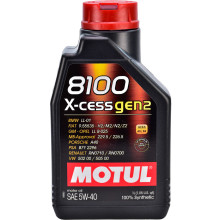 Моторное масло MOTUL 8100 X-cess gen2 5W-40 1 литр.