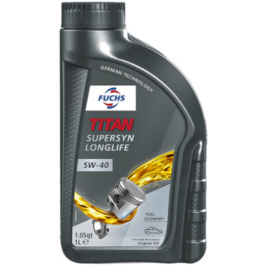 Моторное масло Titan SuperSyn LongLife 5W-40 1 литр.