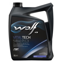 Моторное масло Wolf VITALTECH 5W-40 PI C3 5 литров.