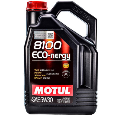 Моторное масло MOTUL 8100 Eco-nergy 5W-30 4 литра.
