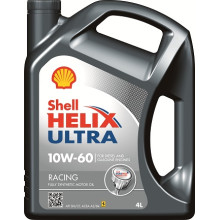 Моторное масло Shell Helix Ultra Racing 10W-60 4 литра.