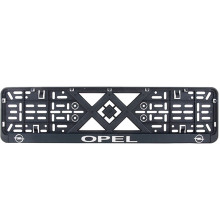 Рамка номерного знака Bi-Plast OPEL (объемные буквы) BP-279
