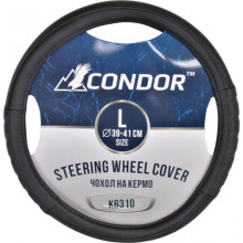 Чехол руля Condor L (39-41 см.) черный K6310