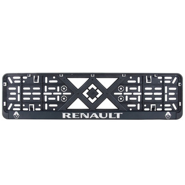 Рамка номерного знака Bi-Plast RENAULT (объемные буквы) BP-281