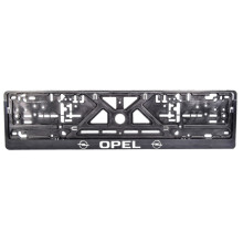 Рамка номерного знака Сarlife OPEL (объемные буквы) NH43