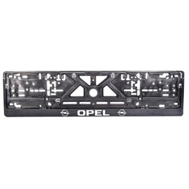 Рамка номерного знака Сarlife OPEL (объемные буквы) NH43