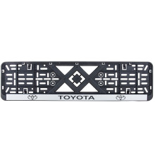 Рамка номерного знака Bi-Plast TOYOTA BP-240