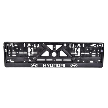 Рамка номерного знака Сarlife HYUNDAI (объемные буквы) NH39
