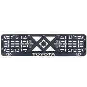 Рамка номерного знака Bi-Plast TOYOTA (объемные буквы) BP-289
