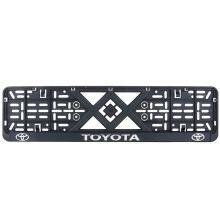 Рамка номерного знака Bi-Plast TOYOTA (объемные буквы) BP-289