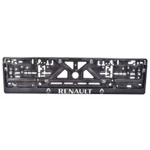 Рамка номерного знака Сarlife RENAULT (объемные буквы) NH45