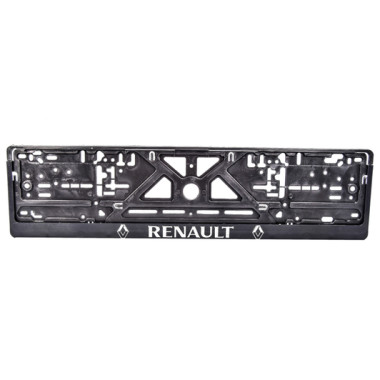 Рамка номерного знака Сarlife RENAULT (объемные буквы) NH45