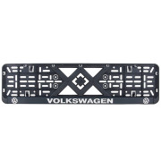 Рамка номерного знака Bi-Plast VOLKSWAGEN (объемные буквы) BP-291
