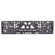 Рамка номерного знака Сarlife LADA (объемные буквы) NH41